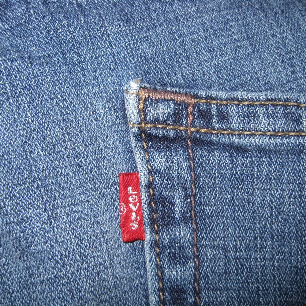Levi's 529 curvy boot cut jeans sz 14 regular - Picture 8 of 10
